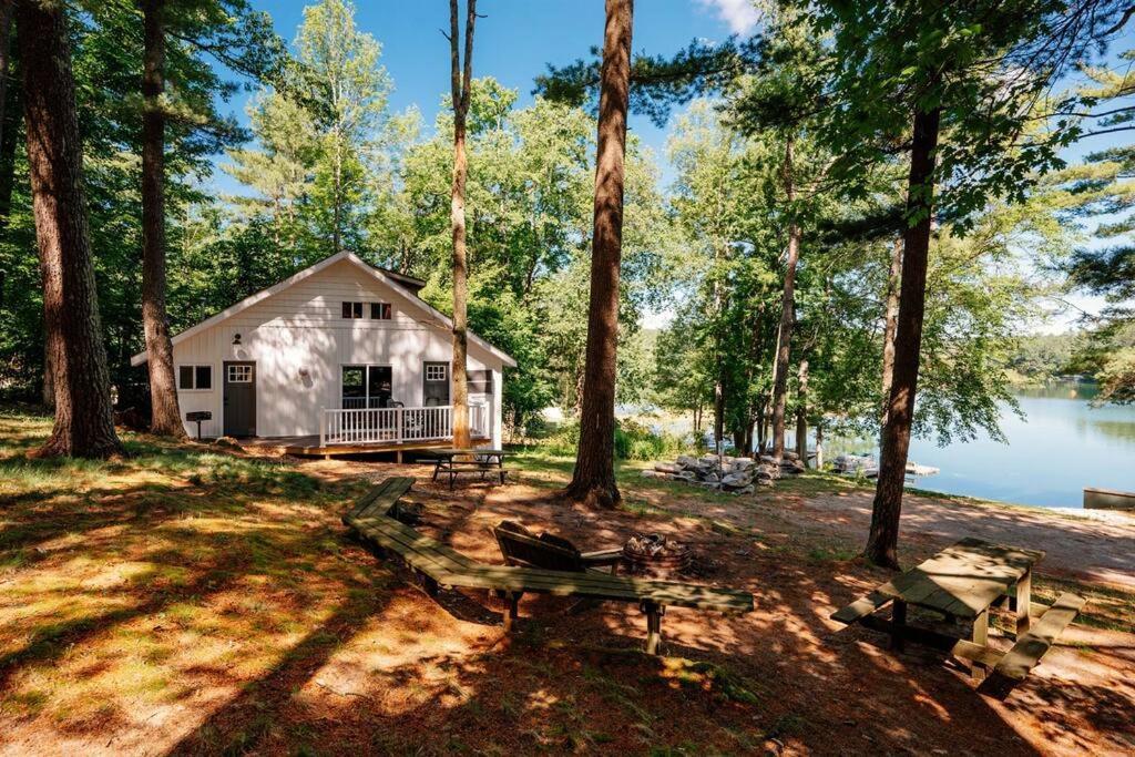 Cabin On Beautiful Arbutus Lake Near Traverse City Buitenkant foto